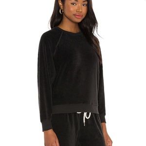 Black Velvet Crewneck